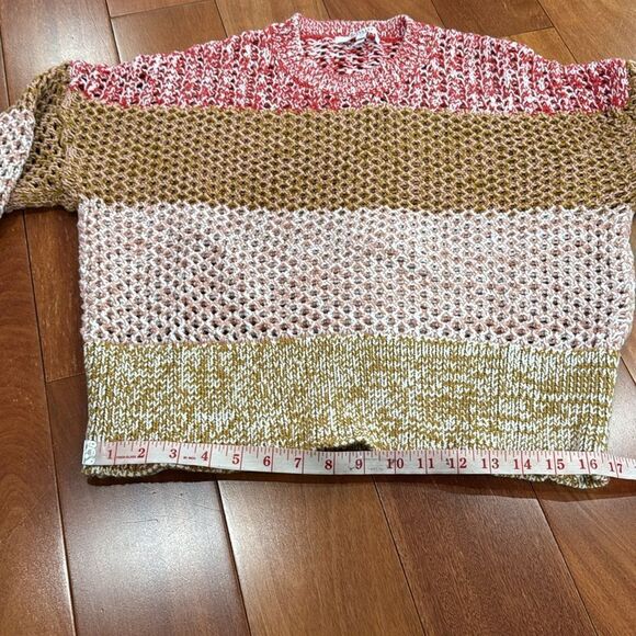 Derek Lam 10 Crosby Crew Neck Colorblock Sweater Sz SP - Picture 11 of 12